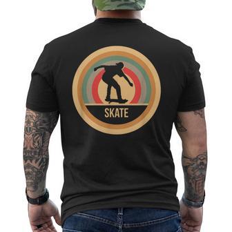 Retrointage Skating Skater T-Shirt mit Rückendruck - Geschenkecke