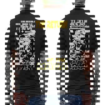 The Return Of The Maga Parody Trump Wins Trump Won 47 Men's T-shirt Back Print | Mazezy
