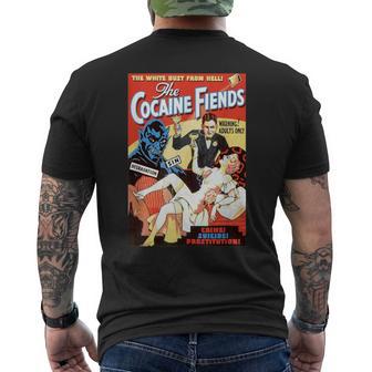 Rhythm Kills Cocaine Fiens In 1935 T-Shirt mit Rückendruck - Seseable