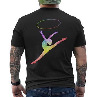 Rhythmic Sports Gymnastics Sports Tyre Gymnastics Rsg T-Shirt mit Rückendruck - Geschenkecke