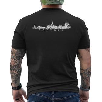 Rostocker Skylineintage Rostock T-Shirt mit Rückendruck - Geschenkecke