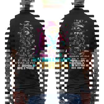 Rpg Gaming Role Playing D20 Tabletop Games Rpg Gamer Men's T-shirt Back Print - Monsterry