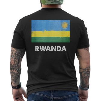 Ruanda Flag Jersey Ruanda T-Shirt mit Rückendruck - Geschenkecke