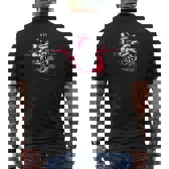 S Turbo Para Hombre Turbo Caracol Corazón Turbo Camiseta Hombre Estampado Espalda - Regaloses