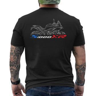 S1000xr Motorcycle Adv Driver T-Shirt mit Rückendruck - Geschenkecke