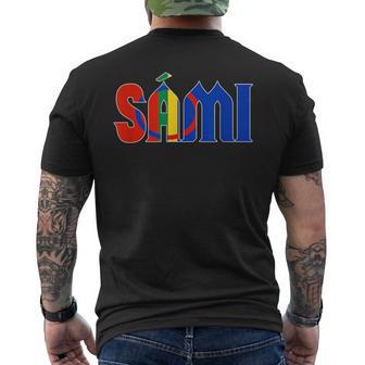 Saami Of Sapmi Flag T-Shirt mit Rückendruck - Geschenkecke