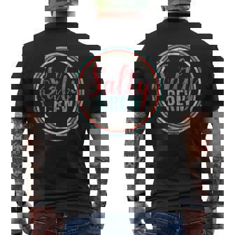 Salty Crew Fun For A Group We're A Salty Crew Men's T-shirt Back Print - Monsterry