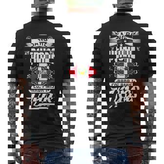 Sangre Peruana Corre Por Misenas Camiseta Hombre Estampado Espalda - Regaloses