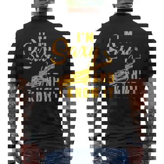 Saxophonist Musician Orchestra Musical Instrument Jazz Band Men's T-shirt Back Print - Monsterry