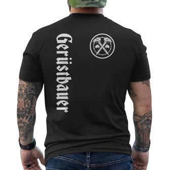 Scaffolding S T-Shirt mit Rückendruck - Geschenkecke