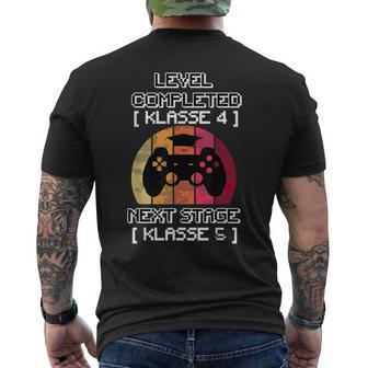 School Gymnasium 5Th Class Gaming Stage T-Shirt mit Rückendruck - Geschenkecke