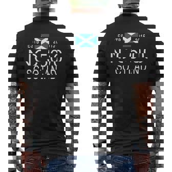 Scottish North Coast Nc 500 Men's T-shirt Back Print - Thegiftio