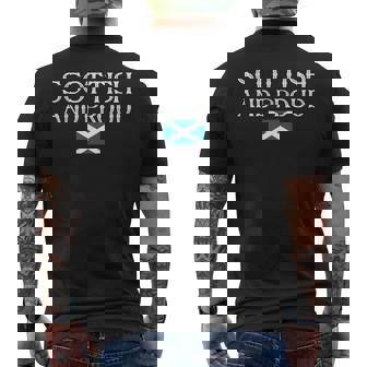 Scottish And Proud Scozia Bandiera Scozzese T-shirt da uomo con stampa posteriore - Novitaregali