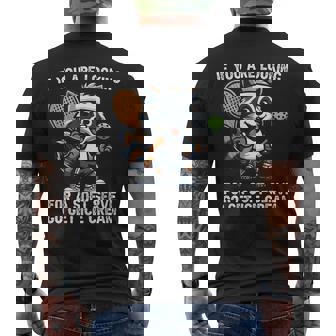 Se Stai Cercando Un Servizio Morbidoai A Prendere Un Gelato Raccoo T-shirt da uomo con stampa posteriore - Novitaregali