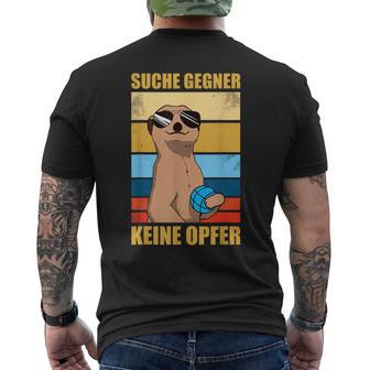 Search Enemy Boulspieler Petanque Boule T-Shirt mit Rückendruck - Geschenkecke