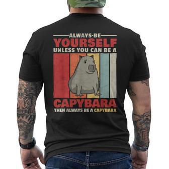 Sei Ein Capybara Wasserschwein South America Capybara T-Shirt mit Rückendruck - Geschenkecke