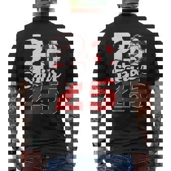 Senior 2025 Soccer Class Of 25 Graduation Party Men's T-shirt Back Print | Seseable UK