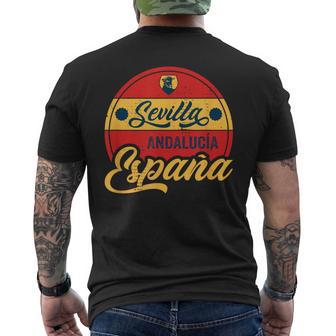 Sevilla Andalusia Spain Espana T-Shirt mit Rückendruck - Seseable