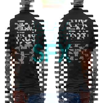 Sfx Special Effects Makeup Sfx Power Supply Sfx Makeup Sfx Men's T-shirt Back Print - Monsterry