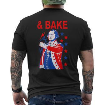 Shake And Bake Matching 4Th Of July Bake Men's T-shirt Back Print - Monsterry UK