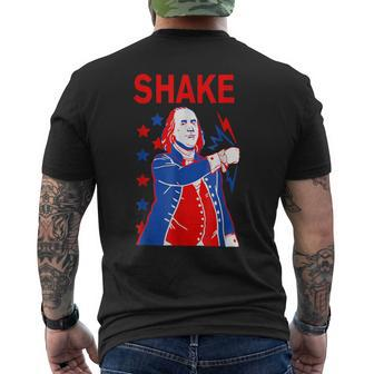 Shake And Bake Matching 4Th Of July Shake Men's T-shirt Back Print - Monsterry UK