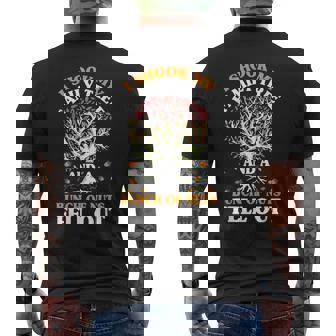 Shook My Family Tree Nuts Fell Out Reunion Genealogy Men's T-shirt Back Print | Mazezy