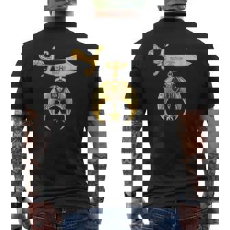 Shriners Noble Pha Massonico T-shirt da uomo con stampa posteriore - Novitaregali