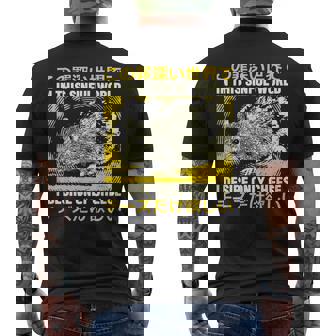 In This Sinful World I Desire Only Cheese Rat Japanese Men's T-shirt Back Print - Thegiftio