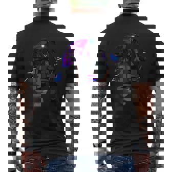 Skibidi Toilette Speakerman Cameraman Wc Tvman T-shirt da uomo con stampa posteriore - Novitaregali