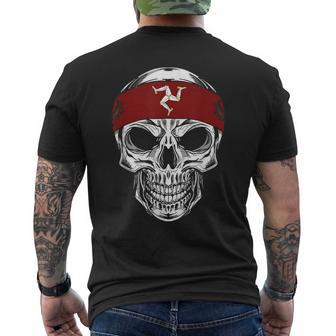 Skull Isle Of Man T-Shirt mit Rückendruck - Geschenkecke