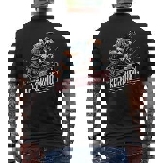 Smerigliatrice Angolare Motivazionale Keep Grinding Strumento Tuttofare T-shirt da uomo con stampa posteriore - Novitaregali