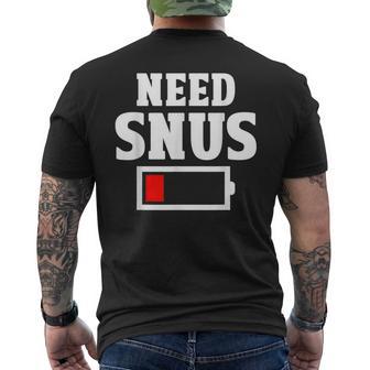 Snus Sweden T-Shirt mit Rückendruck - Geschenkecke