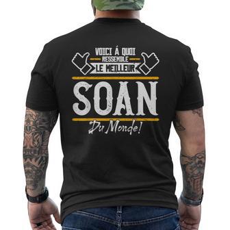 Soan Oici Á Quoi Ressemble Le Meilleur Du Monde T-shirt imprimé au dos - Cadeauxyz