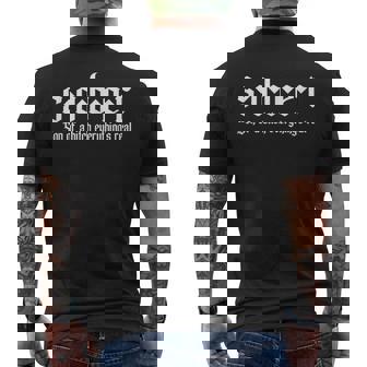 Sober Son Of A Bitch Everythings Real Alcoholics Aa Recovery Men's T-shirt Back Print - Thegiftio UK