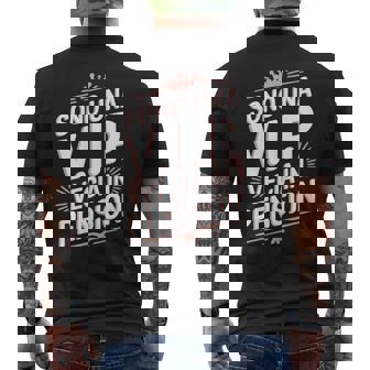 Sono Unaipecia In Pensione Donna Divertente Senior T-shirt da uomo con stampa posteriore - Novitaregali