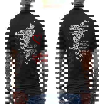 Southeast When You Go Through Deep Waters I'll Be With You Men's T-shirt Back Print - Thegiftio