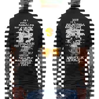 Soy Un Jubilado Mágico Pensionista Pensión Jubilacion Camiseta Hombre Estampado Espalda - Regaloses