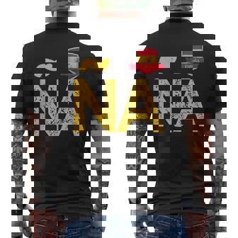 Spain España Human-Flag Letter N And A Spain España Men's T-shirt Back Print - Thegiftio UK