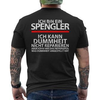 Spengler Fun Idea Spengler S T-Shirt mit Rückendruck - Geschenkecke