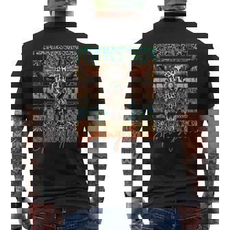 Springsn Last Name Proud Vintage Retro Lovers Leopard Men's T-shirt Back Print - Thegiftio UK