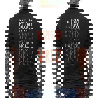 Spritz Magliette Divertenti Donna Alcol Frasi Simpatiche T-shirt da uomo con stampa posteriore - Novitaregali