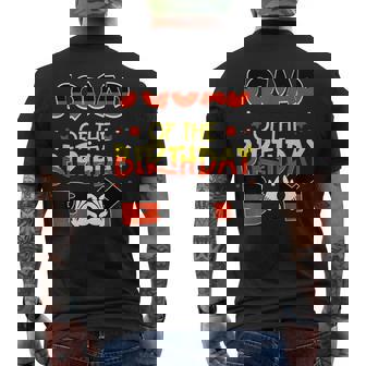 Squad Of The Birthday Boy Mouse Family Matching Men's T-shirt Back Print - Thegiftio UK