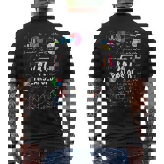 Square Root Of 441 21St Birthday 21 Year Old Math Nerd Men's T-shirt Back Print - Thegiftio UK