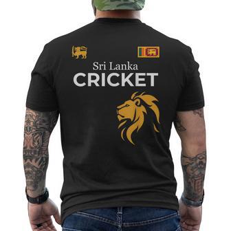 Sri Lanka Cricket Perfect For Lanka Cricket Fans T-Shirt mit Rückendruck - Geschenkecke