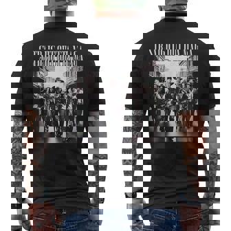 Straight Outta Maga Trump 2024 Men's T-shirt Back Print - Thegiftio UK