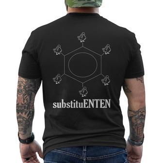 Substituent Chemistry Molecule Chemist Scientist School T-Shirt mit Rückendruck - Geschenkecke