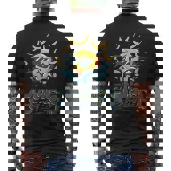 Summer Feeling Sunshine Summer Holiday Beach Beach Men's T-shirt Back Print - Monsterry