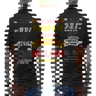 Supporter De Lens Fier D'être Lensois Humour Foot Lens T-shirt imprimé au dos - Cadeauxyz