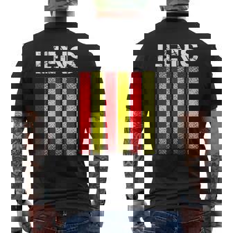 Supporter Lensois Foot Ou Habitant Équipe De Lens Maillot T-shirt imprimé au dos - Cadeauxyz
