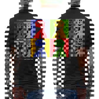 Suricati Colorata T-shirt da uomo con stampa posteriore - Novitaregali